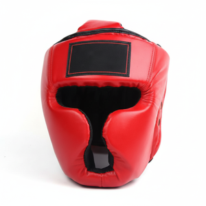 Casco de Protección de Media Cara Ajustable de Cuero Sintético PU de Alta Calidad, con Logotipo Personalizado Impreso y Etiqueta Tejida - Product Image 2