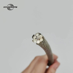 <span class=keywords><strong>Cable</strong></span> <span class=keywords><strong>de</strong></span> <span class=keywords><strong>Acero</strong></span> Galvanizado en Caliente con Recubrimiento <span class=keywords><strong>de</strong></span> PVC/PU, JIS DIN EN 7X19 6X36 1960MPA, <span class=keywords><strong>para</strong></span> <span class=keywords><strong>Gimnasio</strong></span>, Cuerda <span class=keywords><strong>de</strong></span> Elevación, Tirolina - Product Image 3