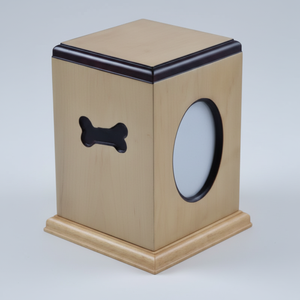 Urnas conmemorativas modernas de estilo americano de alta calidad para mascotas, urnas con marco de fotos de recuerdo para cenizas de gatos y perros - Product Image 1