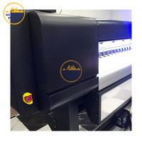 1.8m UV Machine D'impression Couleur Blanc Machine D'impression Numérique pour le Film DE PVC