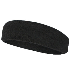 Cailormi Terry Cloth Sweatband Solid Color Breathable For Yoga And Sports Universal Fit - Product Image 2