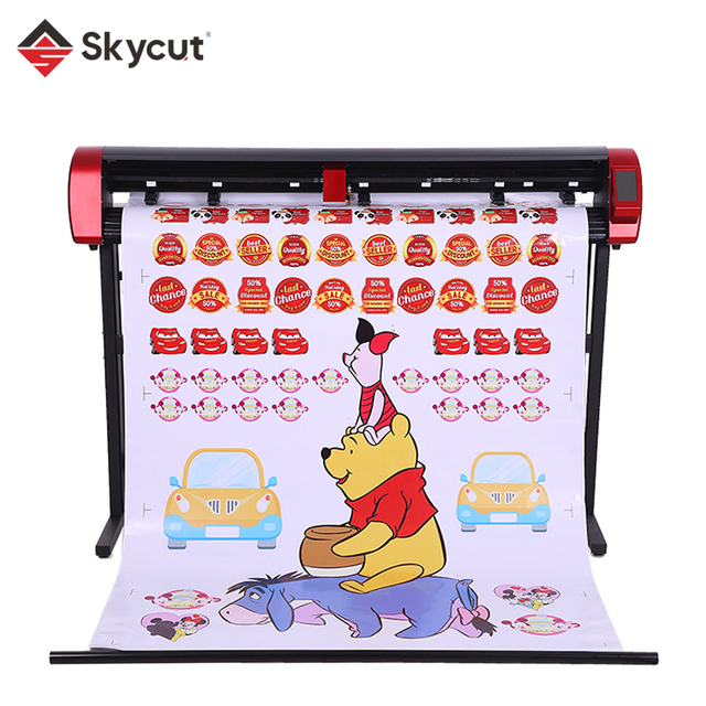 Skycut New Developed 60" Cutting 3M Reflective Film Plotter V60 Vinyl Cutter Machine Cutting Plotter Signmaster Software