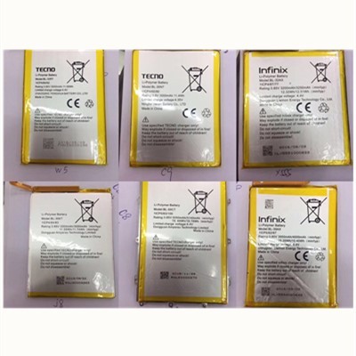 High Quality Wholesale Factory Price Mobile Phone Battery Full Models For Tecno Infinix Itel