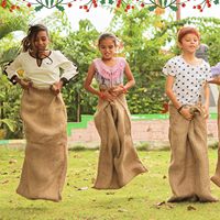 Sac de pommes de terre en toile de jute sacs de course grands sacs de jute naturels pour enfants adultes sac de fermeture d'épaule à poignée de corde écologique réutilisable