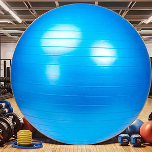 Vente en gros de balles de gym en PVC écologiques de haute qualité avec logo personnalisé 45cm 55cm 65cm 75cm 85cm balles de fitness et de <span class=keywords><strong>yoga</strong></span> - Product Image 2
