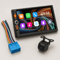 Autoradio stéréo avec écran tactile IPS, CarPlay, Android Auto, Bluetooth, AM/FM, compatible avec Accord, CRV, Element, Pilot, Odyssey, Civic 1990-2011