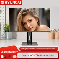 Moniteur d'ordinateur de bureau 4K de 24/27/32 pouces, écran HD sans bordure pour le jeu et le bureau
