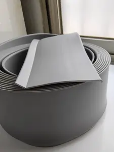 Personnalisation PVC grain de <span class=keywords><strong>bois</strong></span> auto-adhésif moulage de base revêtement d'habillage plinthe pour la cuisine - Product Image 6