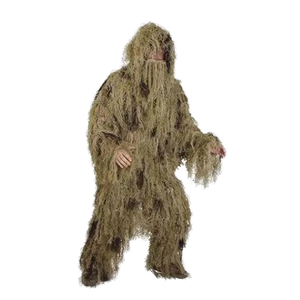 Traje Ghillie Color Desierto para Caza, Producto Forestal Duradero con Forro de Malla - Product Image 1