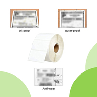 OLANTAI rouleaux de papier pour imprimante de codes à barres thermiques stratifiés de haute qualité