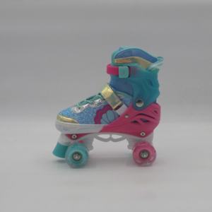 Chaussures de patinage à roulettes personnalisées pour adultes avec semelle de roue en PVC et fonction clignotante en EVA pour l'extérieur. - Product Image 4