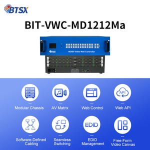 Nối + Liền Mạch 4K60 Siêu HD Liền Mạch Ma Trận 12 Đầu Vào 12 Đầu Ra Hdmi2.0 Video Tường Điều Khiển Chuyển Đổi Liền Mạch Âm Thanh - Product Image 6