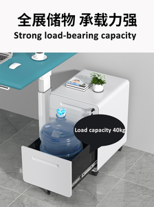 Thương mại đồ nội thất Dọc Kim Loại Lưu trữ tập tin Tủ 2 3 4 ngăn kéo thép di động Tủ hồ sơ với khóa cho văn phòng - Product Image 5