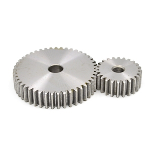 La Chine a fait le nouvel état <span class=keywords><strong>1</strong></span> M Spur <span class=keywords><strong>Gear</strong></span> 18T Steel <span class=keywords><strong>Metal</strong></span> <span class=keywords><strong>Gear</strong></span> Double <span class=keywords><strong>Gear</strong></span> Sets pour Rc - Product Image 3
