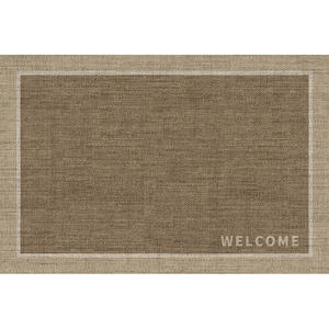 Alfombra de entrada para el hogar, rectangular, de poliéster, antideslizante, resistente a las manchas, estilo ligero de lujo, de la marca Designers Life - Product Image 5