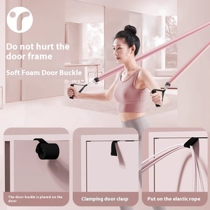 Bandes de résistance élastomères pour femmes, pour exercices à la maison, entraînement de la poitrine, du dos et des épaules, équipement sportif - Product Image 2