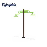 Panneaux d'enseignement Flyingkids en acier pour équipements de fitness en extérieur (parcs et gymnases)