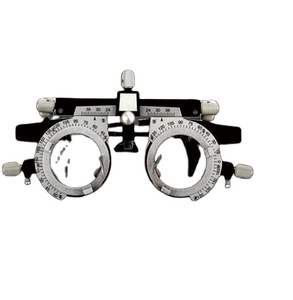 طقم عدسات تجريبية بصرية احترافية 27 جم إطار طبيب عيون زجاجي قابل للتخصيص ODM دعم-اختبار البصرية للعيون من الصين - Product Image 1