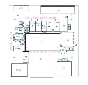 IP Kamera Ağ Arayüz Kartı 36Pin RJ45 RS485 RS232 CVBS Sesli Alarm DC12V <span class=keywords><strong>CCTV</strong></span> Güvenlik Modülü Entegrasyonu için SD Kart PoE - Product Image 3