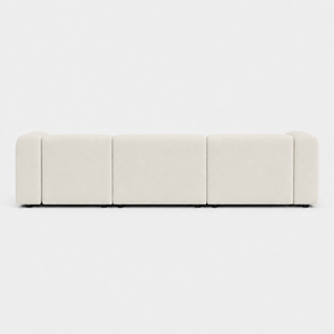 Sofá seccional modular de alta gama con color personalizado, moderno, de tela, <span class=keywords><strong>en</strong></span> forma de L, con chaise longue para sala de estar o villa. - Product Image 3