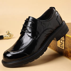 Zapatos de Vestir de Cuero Premium para Novio, Antideslizantes, Transpirables, Cómodos e Impermeables, Ideales para Bodas, Fiestas y Banquetes - Product Image 4