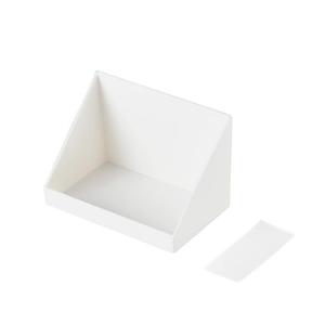 <b>Wall</b> <b>Mounted</b> Mirror <b>Cabinet</b> Storage Box With Slanted Panels Space Saving Organizational Storage For Bathroom - Product Image 5