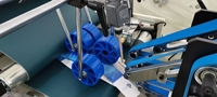 Machine de collage de boîtes ondulées entièrement automatique CYZH-800G, colleuse de dossiers inférieurs à verrouillage automatique