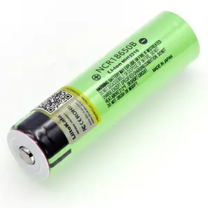长循环寿命最佳电池18650可充电电池3.7v 3400mAh锂离子电池18650