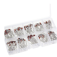 ODM New PENPOS 1W Axial Leads Through Hole Power Diode Assorted Assortment Box Kit Set Range 1N4728~1N4737