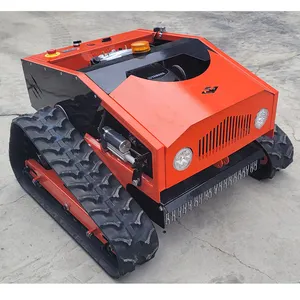 Small Robotic Home Gasoline Lawn Mower Blade Assembly Remote Control Lawn Mower