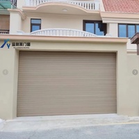 Porte à enroulement industrielle automatique horizontale rapide de haute qualité en aluminium pour garage et entrepôt