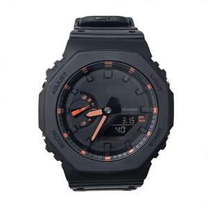 นาฬิกา <span class=keywords><strong>G</strong></span> Series <span class=keywords><strong>Shock</strong></span> รุ่น GA2100 GM ขนาด <span class=keywords><strong>40</strong></span> มม. ควอตซ์ สปอร์ต หรูหรา แฟชั่น หน้าปัดอนาล็อก-ดิจิตอล กันน้ำ 20 เมตร สายยาง 20 มม. - Product Image 1