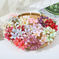 DREA DIY Décoration de fête de mariage Bouquet floral Décoration de gâteau à la maison Goutte d'eau Fleur artificielle de lys pour les occasions festives