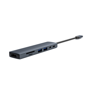 <span class=keywords><strong>MacBook</strong></span> <span class=keywords><strong>Pro</strong></span>/Air用USB-Cハブ 7ポート SD/TFカードリーダー 100W PD USB 3.0 オーディオ 4Kビデオ ドッキングステーション 在庫あり - Product Image 5