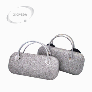 <span class=keywords><strong>Fait</strong></span> sur commande de haute qualité mignon <span class=keywords><strong>panda</strong></span> broderie logo lunettes boîtes d'emballage pour étuis à lunettes - Product Image 2