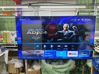 Téléviseur intelligent UHD sans cadre de 65 pouces, Android TV HDR WIFI, téléviseur intelligent LCD pour la maison et l'hôtel, fourniture d'usine