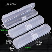 Boîte de trousse de toilette portable avec boucle-comprend porte-dentifrice, appareils dentaires