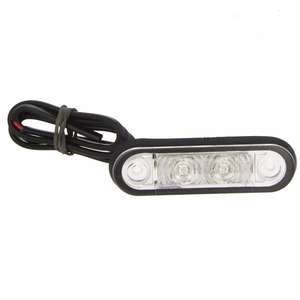 Luces de posición empotradas de 10-30V, luz de posición lateral de camión, 2LED IP67, indicador impermeable para camión <span class=keywords><strong>Scania</strong></span> Volvo Benz Euor - Product Image 1