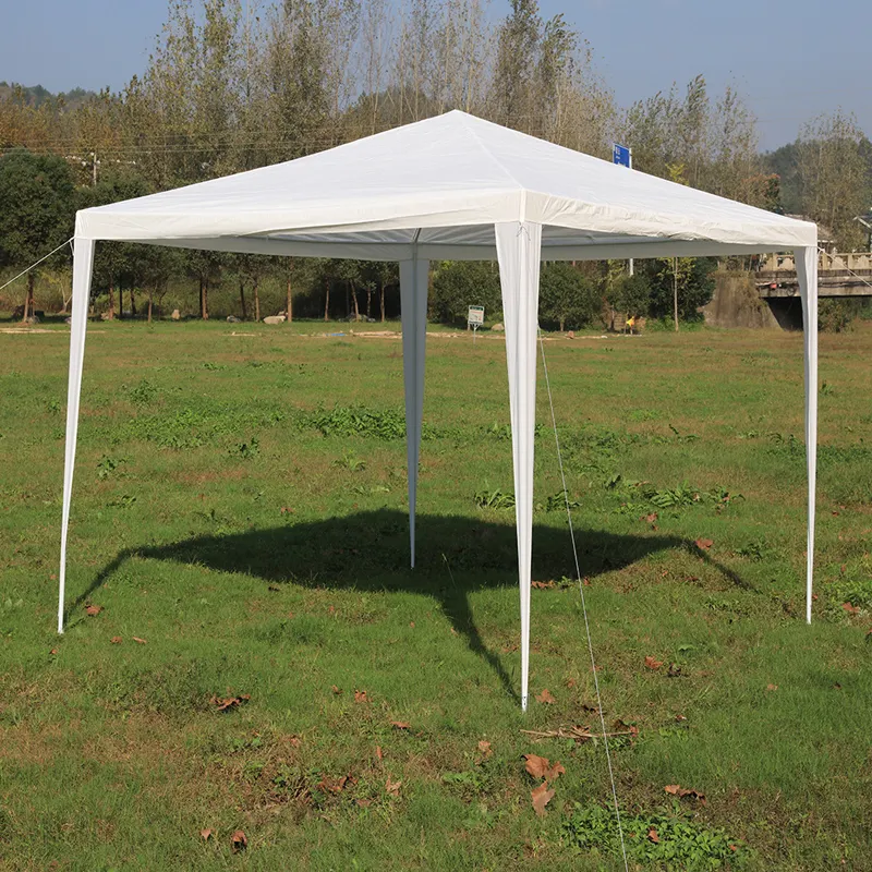 Pas cher prix jardin pavillon gazebo 3x3 en plein air PE gazebo tente