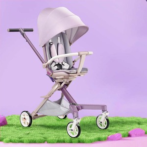 Yoya 3-en-1 luxe Portable bébé poussette nouveauté pliable poignée de poussée 3 ans alliage Wobbling-Free Design avion voyage - Product Image 4