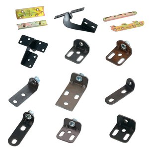 JN Ángulo Hierro Color Zinc Código Madera Mesa Silla Armario Conector Fijo 90 Grados Ángulo Recto Placa Laminada Tipo L - Product Image 2