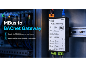 Passerelle industrielle Milesgo M-Bus vers BACnet BAC1002-MBus pour la gestion intelligente de l'énergie et les systèmes de contrôle des bâtiments - Product Image 2