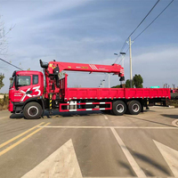 Chaud-vente 6x4 Dongfeng grue de camion de 15 tonnes et Cummins Engine, disponibles au prix usine