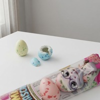 Bandelettes de bonbons durs en forme d'œuf de dinosaure multicolores pour enfants, vente en gros