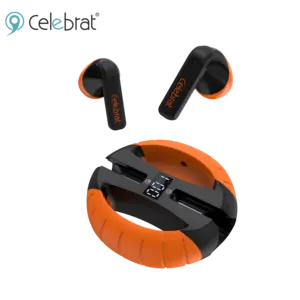 Whorelesale 새로운 디자인 손 근육 개발자 이어폰 HIFI 고화질 스포츠 LED 디지털 이어폰 헤드폰