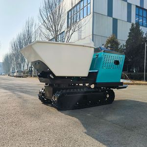 Mini camion benne basculante 5-10T hydraulique à déchargement automatique pour le transport agricole, sur routes étroites et dans les mines - Product Image 4