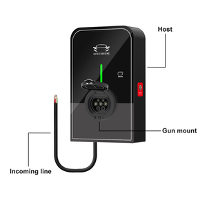 Bornes de recharge rapides pour voitures <span class=keywords><strong>électrique</strong></span>s IK10, robustes, nickelées, livraison rapide, station de recharge rapide EV, <span class=keywords><strong>borne</strong></span> de recharge murale 22 kW Type 2 - Product Image 1