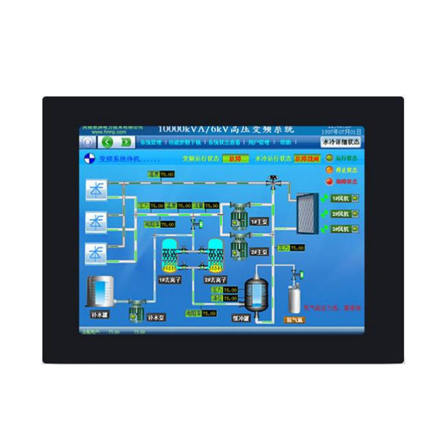 TPC-8170S Touch Screen Monitor Computer Industrial Panel Pc with a 17" TFT LCD