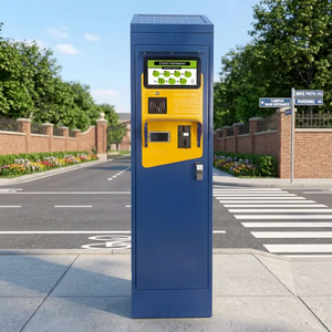 Solution complète de gestion du stationnement routier : Horodateur de stationnement électrique et système de billetterie électronique automatique - Product Image 1