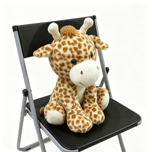 Chubby Baby <b>Giraffe</b> <b>Plush</b> Toy Adorable <b>Giraffe</b> with Cream Accents Soft Fur Plushie PP Cotton Filled 12cm Birthday Gift - Product Image 3